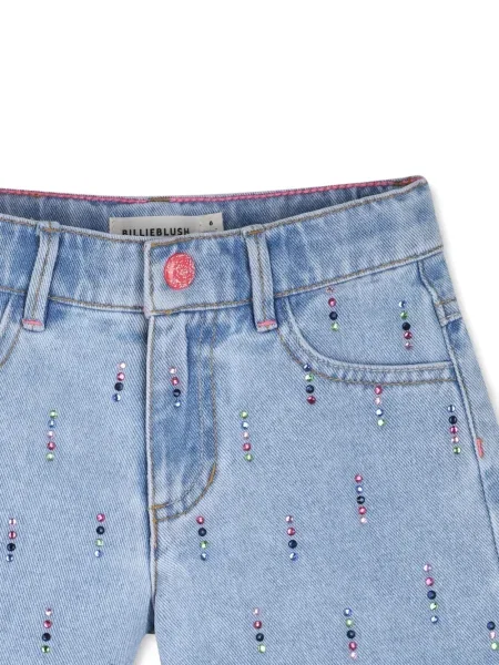 Szorty jeansowe dziecięce Billieblush niebieskie