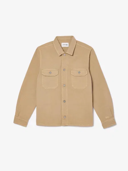 Рубашка Lacoste коричневая