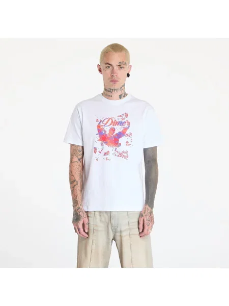 Tricou DIME Genie T-Shirt UNISEX White XS alb