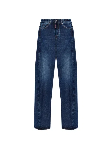 Blugi cu picior larg Dsquared2 albastru