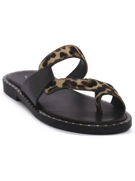Pantofi S.piero cu model leopard negru