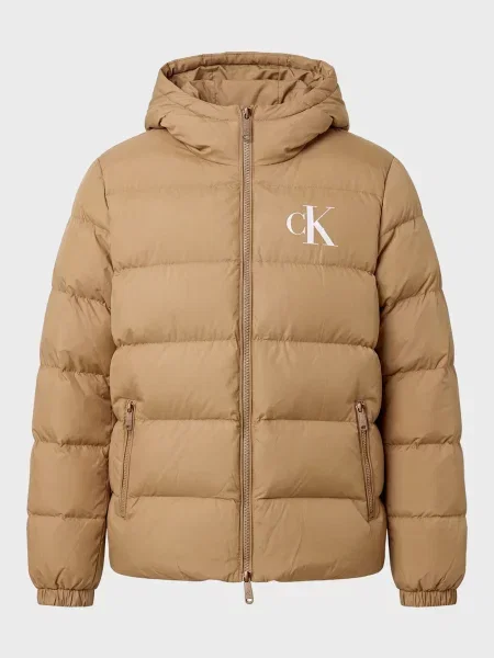 Джинсова куртка Calvin Klein Jeans бежева