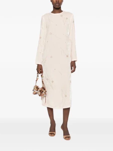 Rochie midi Forte_forte de catifea