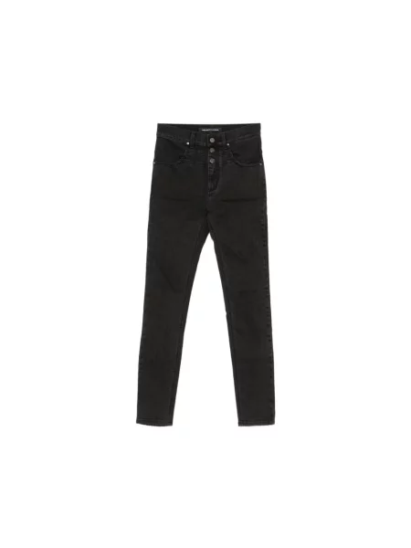 Skinny jeansy skinny Karl Lagerfeld czarne