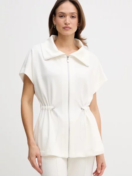 Joseph Ribkoff bluza oversize beżowa