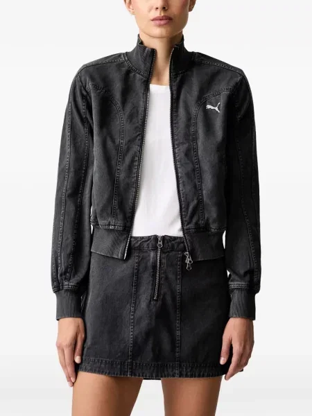 Scurt geacă Puma din țesătură twill negru