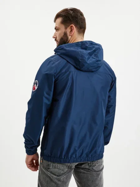 ELLESSE Átmeneti dzseki Mont 2 tengerészkék / narancs / világospiros / fehér kék