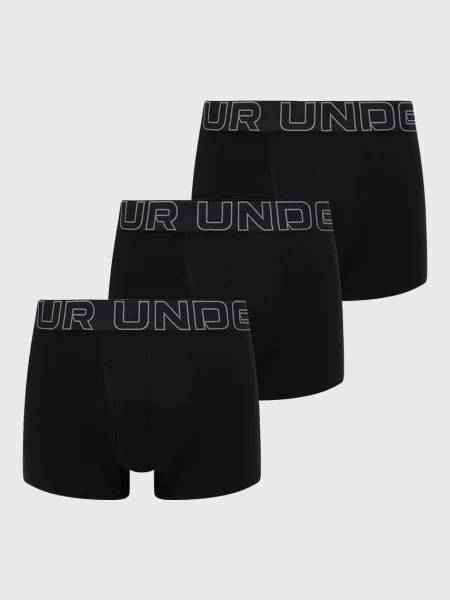 Under Armour boxerky pánske 83 Perf Cotton čierna