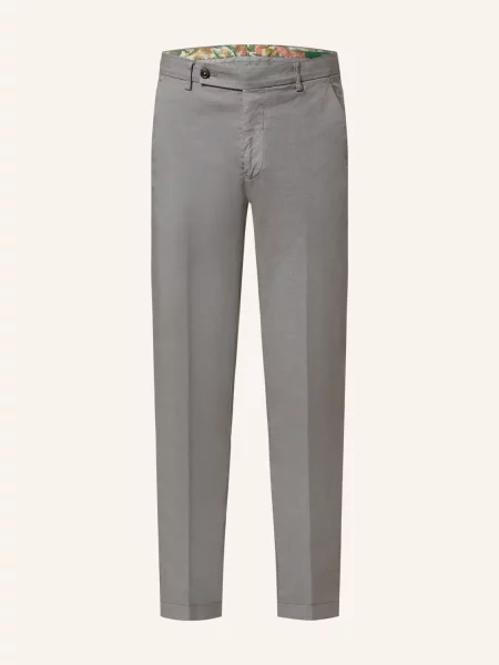 Berwich Chinosy Extra Slim Fit grau szare