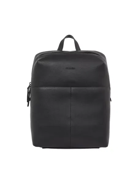 Lniana torba Calvin Klein czarna