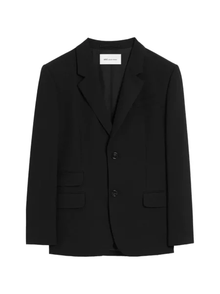 Sacou Ami Paris de lână negru