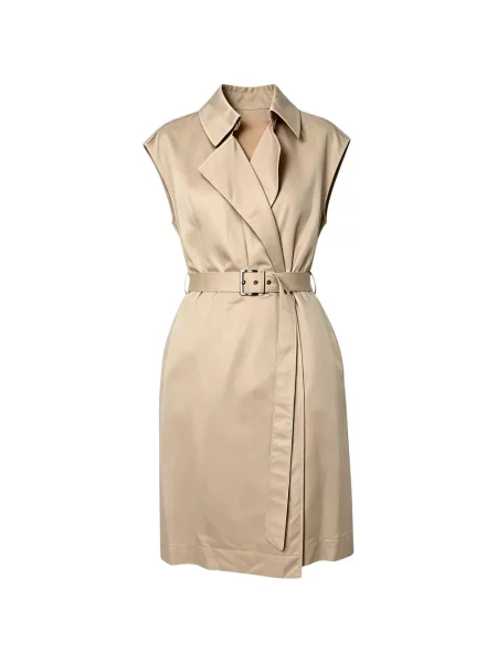 Cu centură rochie mini Brunello Cucinelli fără mâneci
