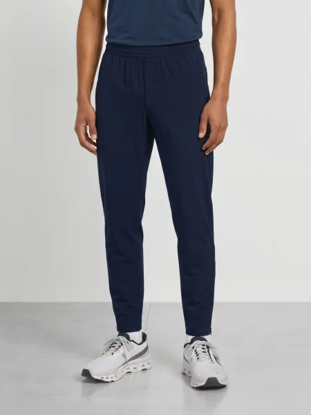 Lululemon Běžecké Kalhoty Pace Breaker Regular tmavě modrá