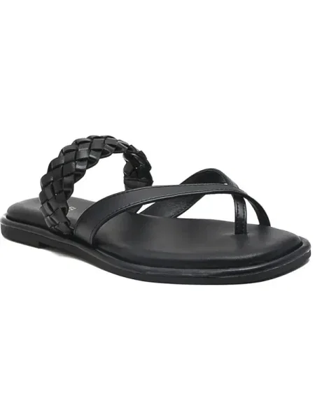 Michael Kors De piele șlapi negru