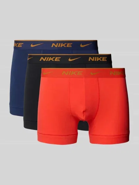 Bokserki Nike Everyday Cotton Stretch Trunk 3 pary light crimson/midnight navy/black czarne