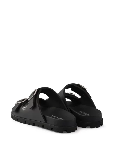 Sandale Prada cu cataramă negru