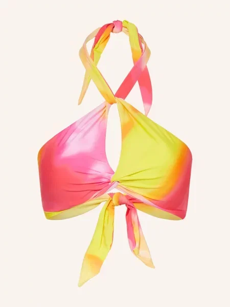 Seafolly Góra Od Bikini Bustier Colour Crush pink żółty