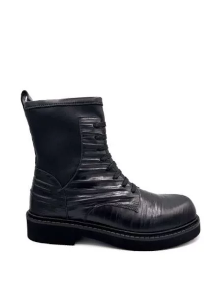 Botki Jeannot skórzane czarne