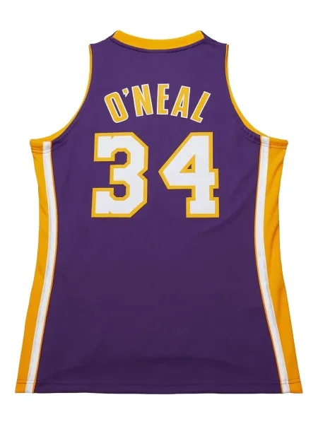 Cămașă Mitchell & Ness din jerseu violet