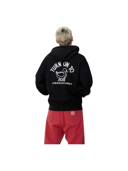 Bluza z kapturem Carhartt Wip czarna