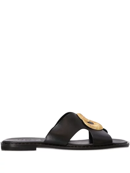 Sandale Kotris Sandals din piele negru