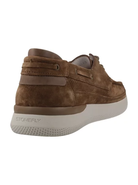 Pantofi Stonefly din velur maro