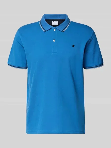 Koszulka polo o kroju slim fit z naszywanym logo Champion