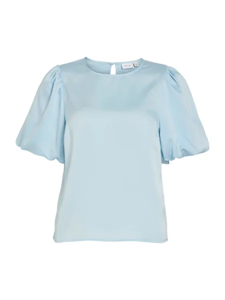 VILA Bluză VIELLETTE deschis albastru