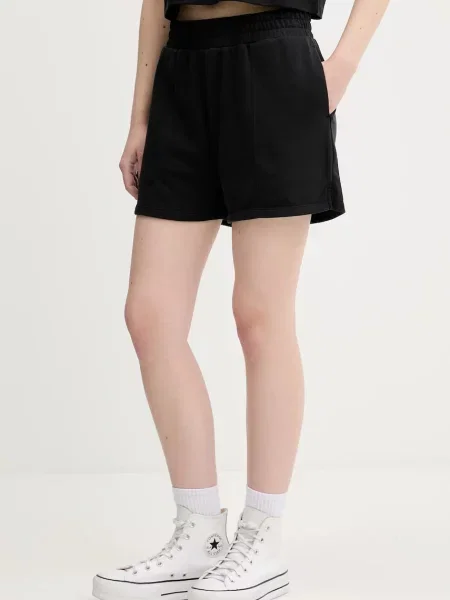 Kraťasy Converse high waist černá