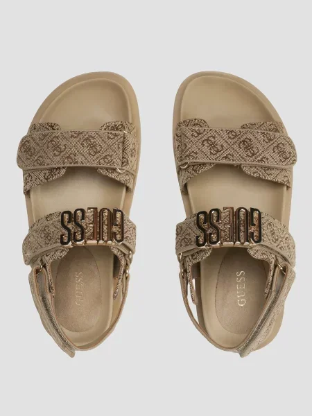 Босоножки Guess бежевые