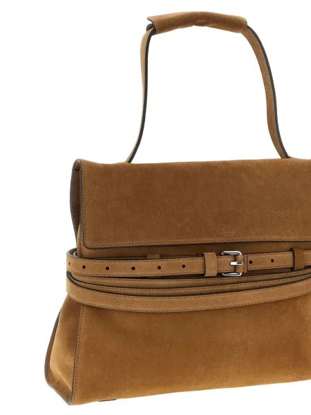 Zomšinis diržas Moschino ruda