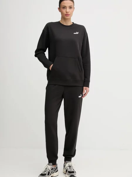 Dres o luźnym kroju czarny