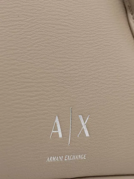 Кожаная сумка через плечо Armani Exchange