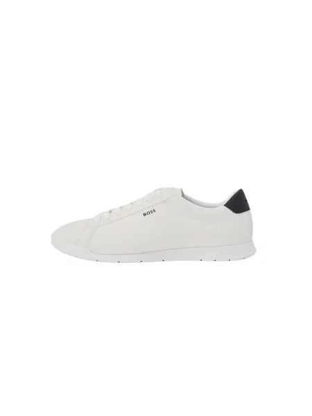 Sneakers BOSS Nitan Bej alb