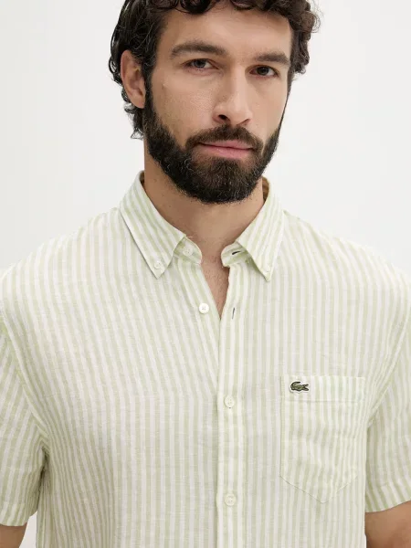 Льняная рубашка Lacoste