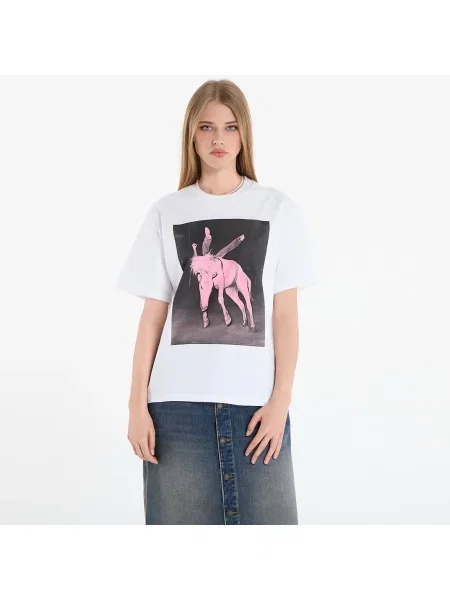 Tricou Carhartt WIP W S/S Sean Hamilton T-Shirt White XS alb