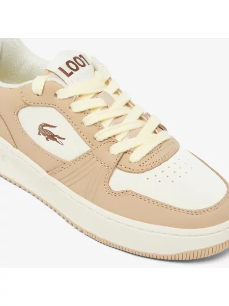 Кроссовки Lacoste бежевые
