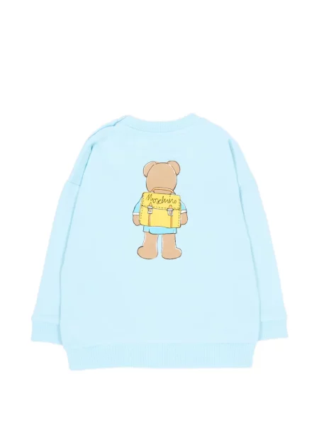 Bluza dziecięca Moschino niebieska
