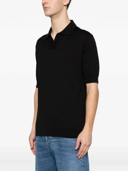 Polo Lardini tricotate negru