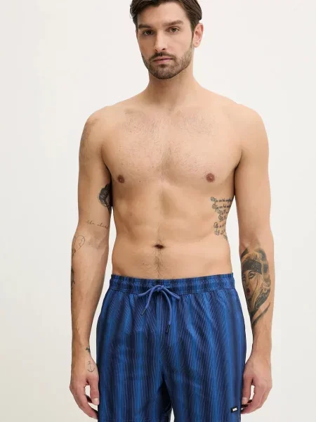 BOSS pantaloni scurti de baie albastru