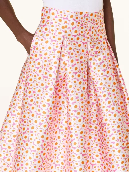 Sem Per Lei Plisowana Spódnica pink biała