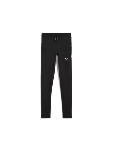Legginsy RUN z mikropolarem czarne