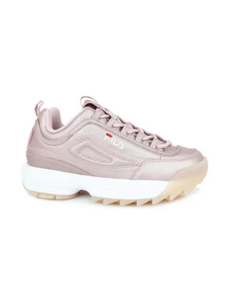 Sneakersy Fila skórzane różowe