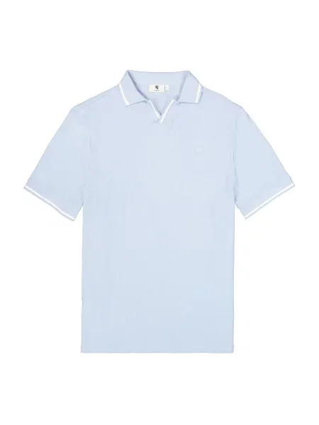 GARCIA Majica svetlo modra bela