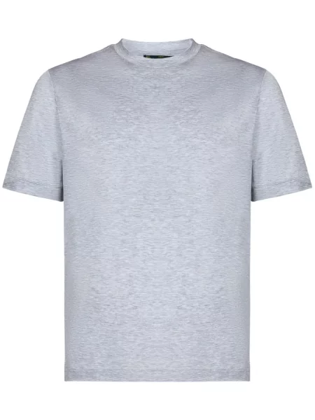 Tricou Franzese Collection gri