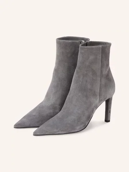 Jimmy Choo Botki Frankie 85 grau szare