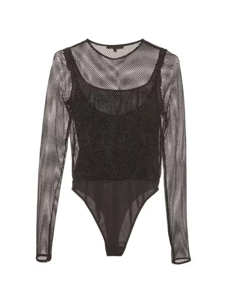 Lung top Maje negru