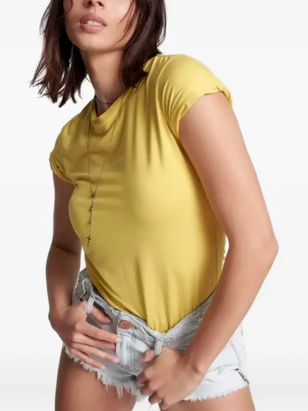 Tricou One Teaspoon galben