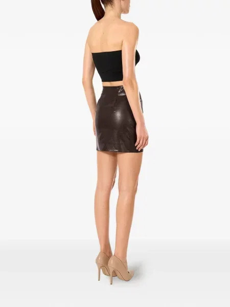 Fusta mini Wolford maro