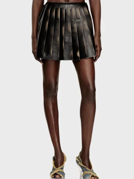 Спідниця міні Diesel коричнева